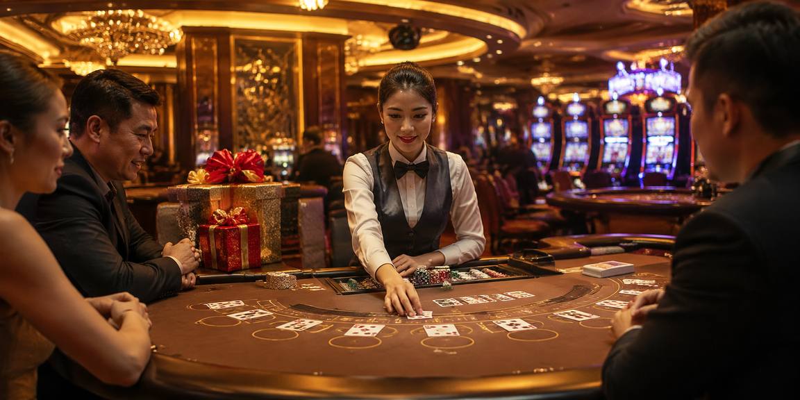 lucky8 Có gì bên trong sảnh casino của lucky8?